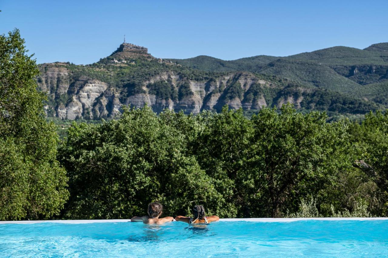 Charmant Camping Familiale 3 Etoiles Vue 360 Plage Piscine A Debordement Empl Xxl Labeaume Exteriér fotografie